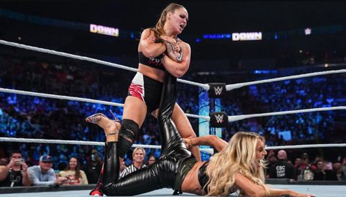 This week's episode of SmackDown featured the in-ring debut of Ronda Rousey