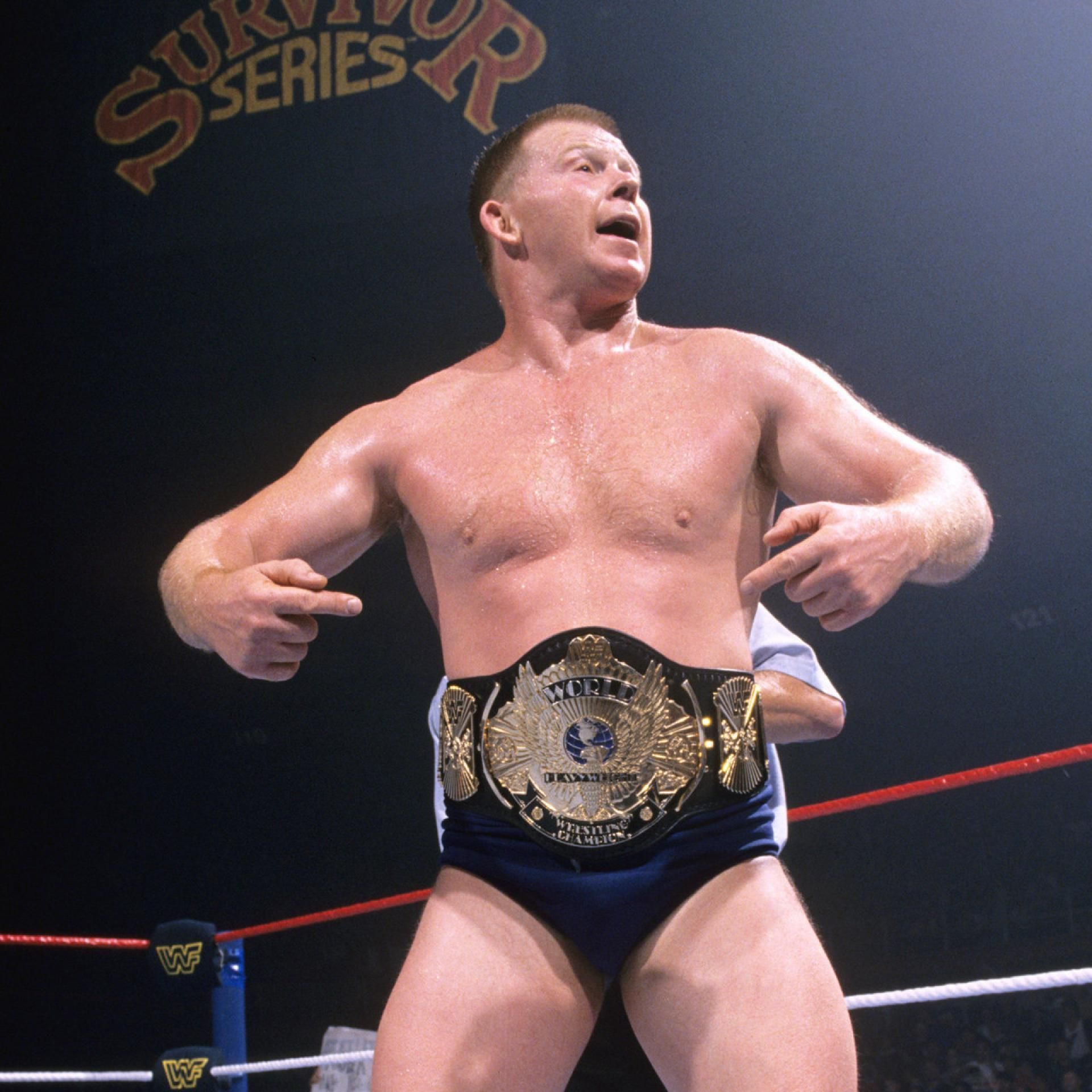 Bob Backlund in his second reign as WWE Champion