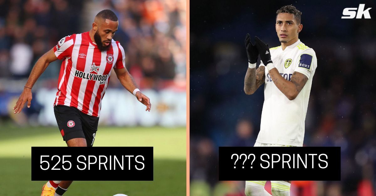 Find out who joins Leeds hotshot Raphinha for the most sprints made in PL