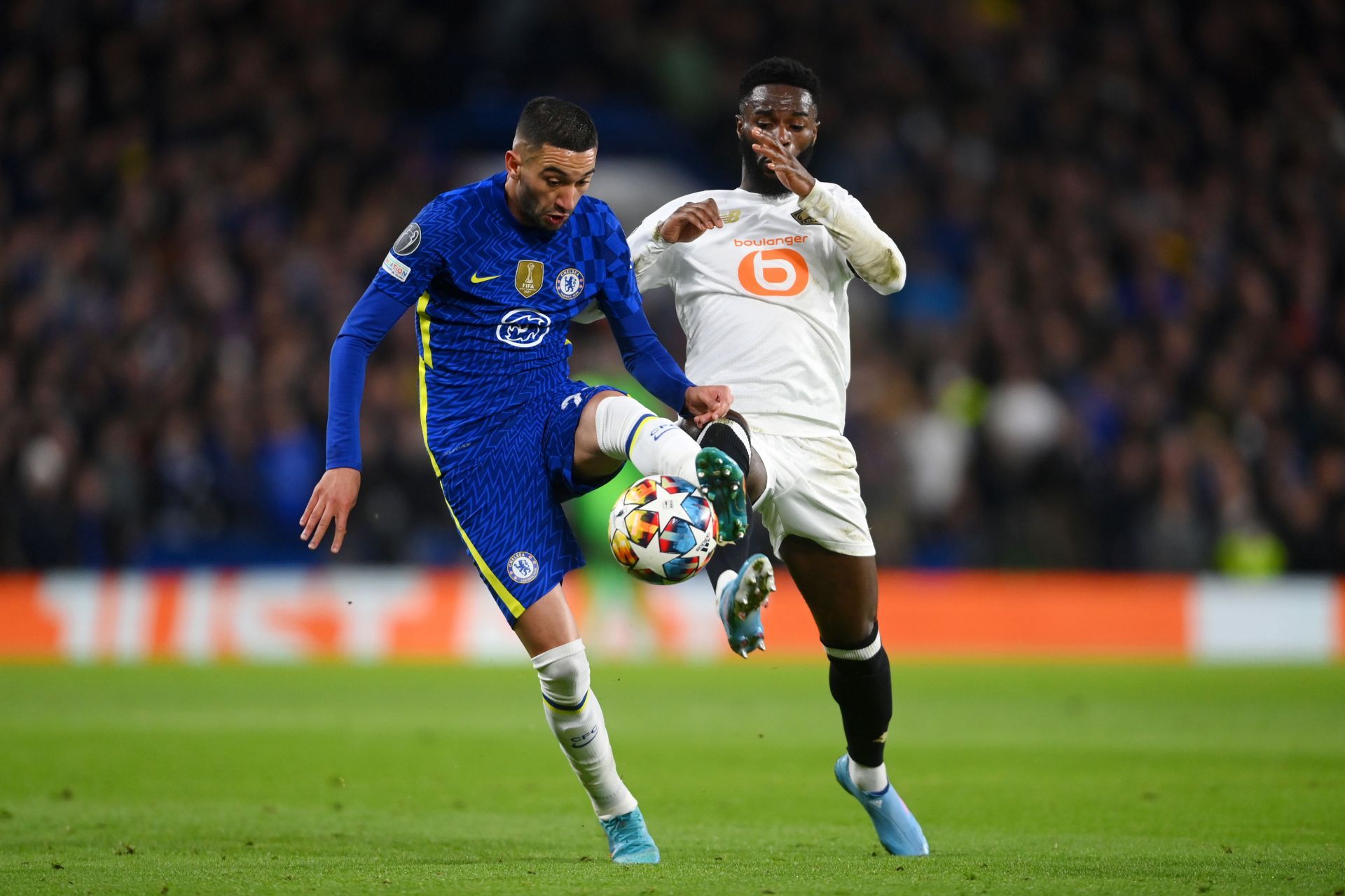 Hakim Ziyech (left) is wanted at the Wanda Metropolitano.