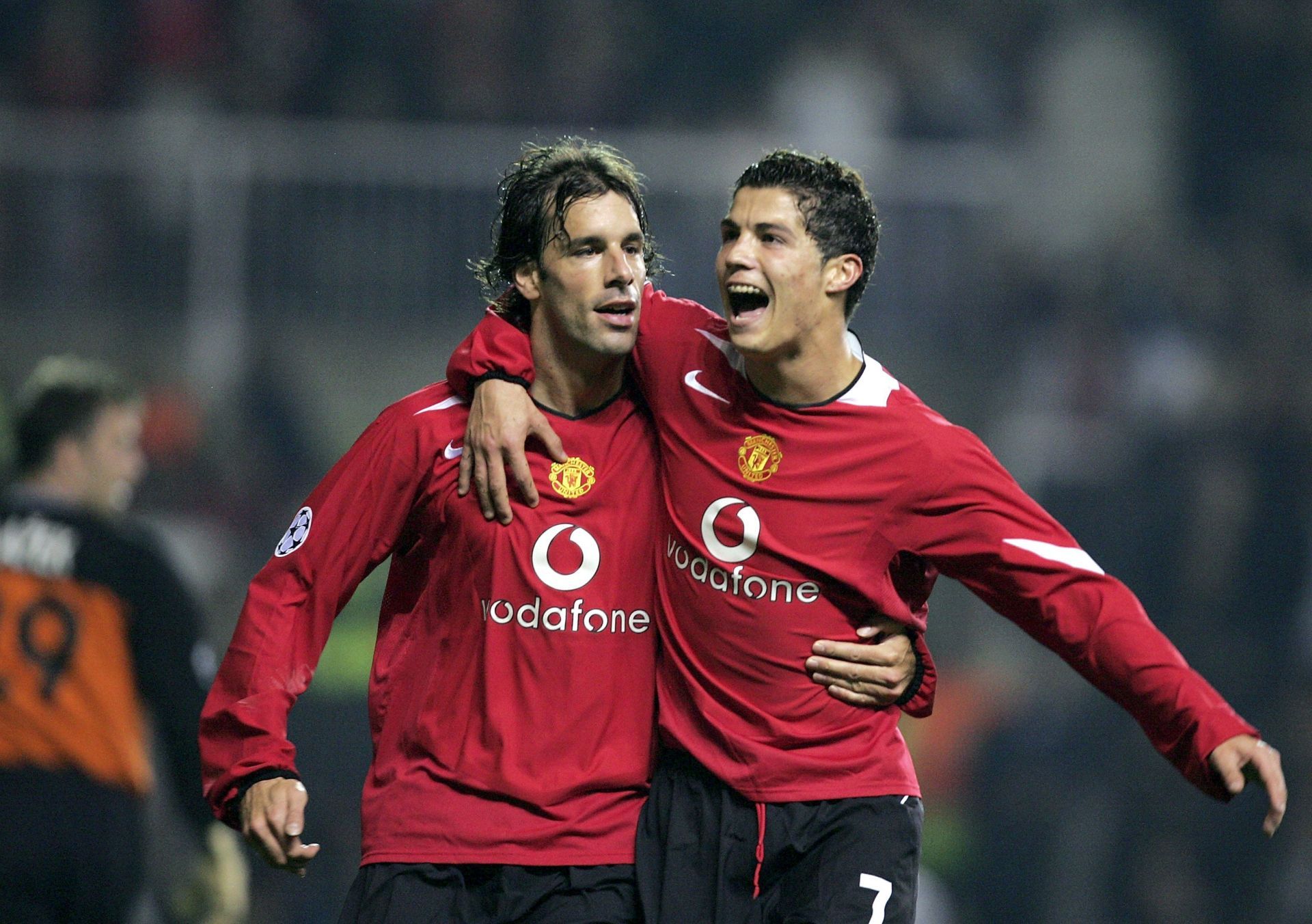 Ronaldo and Van Nistelrooy had a fallout at Manchester United