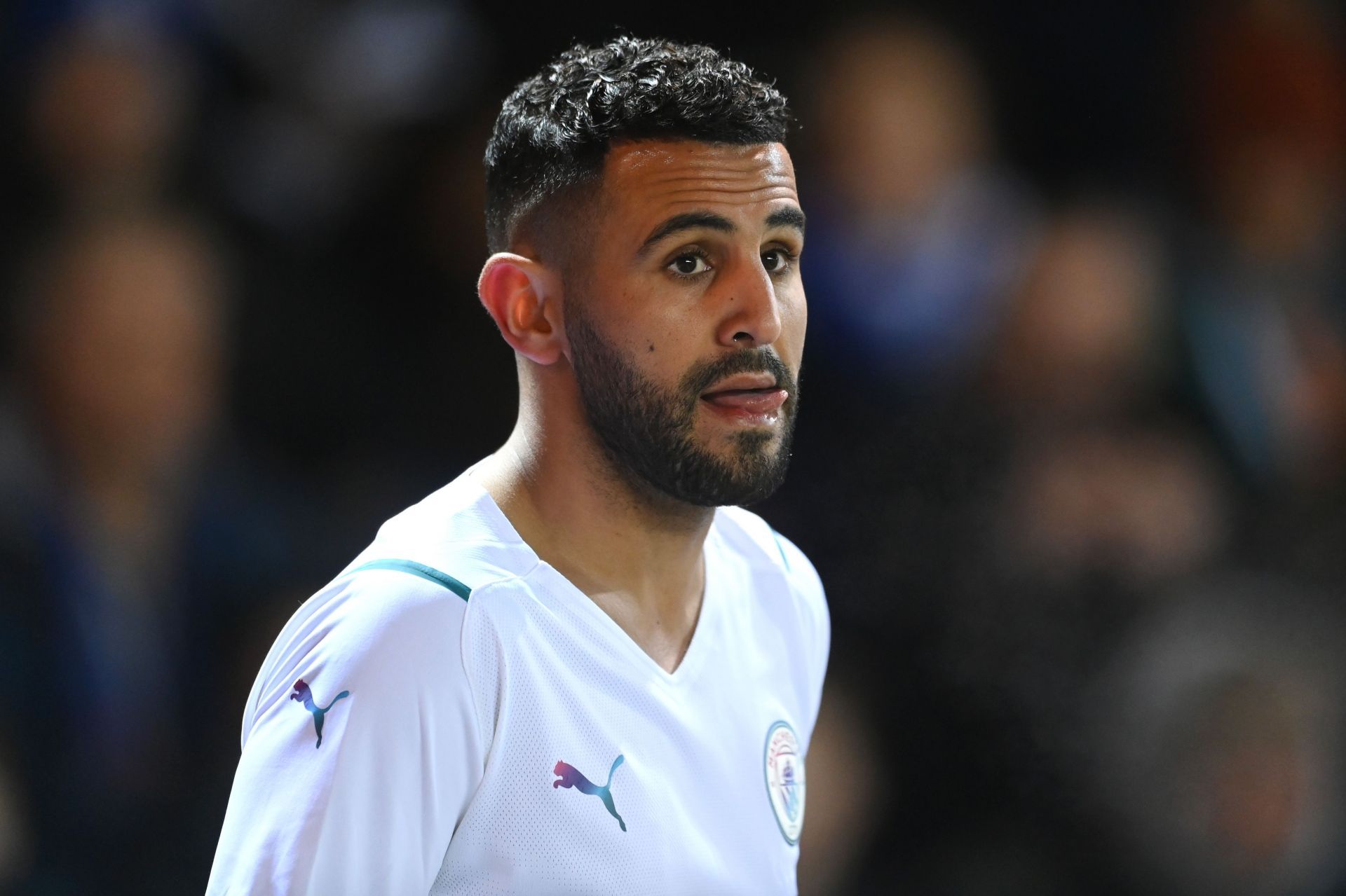 Riyad Mahrez is sought after at the Parc des Princes.