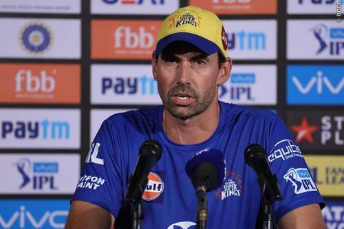 CSK head coach Stephen Fleming. (PC: BCCI)