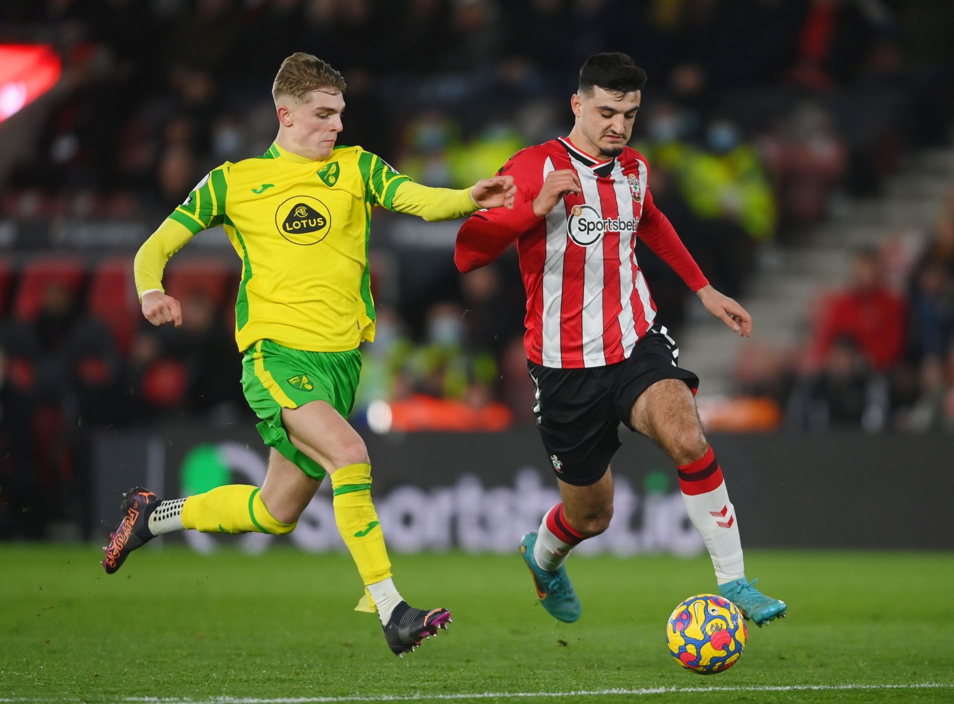 Broja in action for Southampton