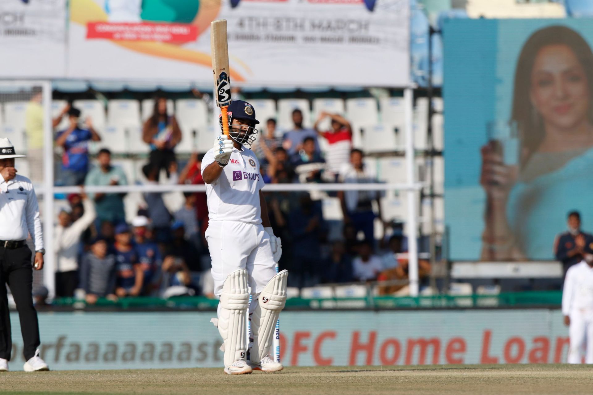 Rishabh Pant fell just four runs short of a well-deserved Test hundred