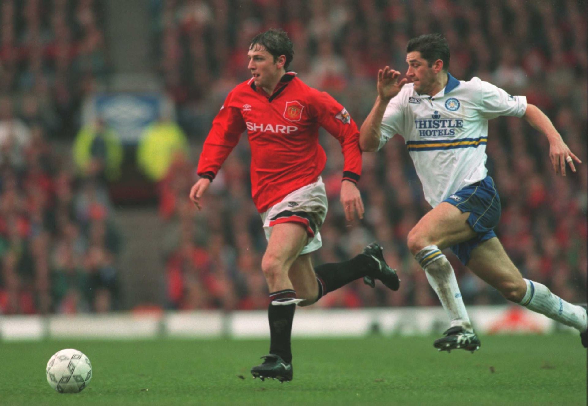 Lee Sharpe enjoyed success in the English top flight.