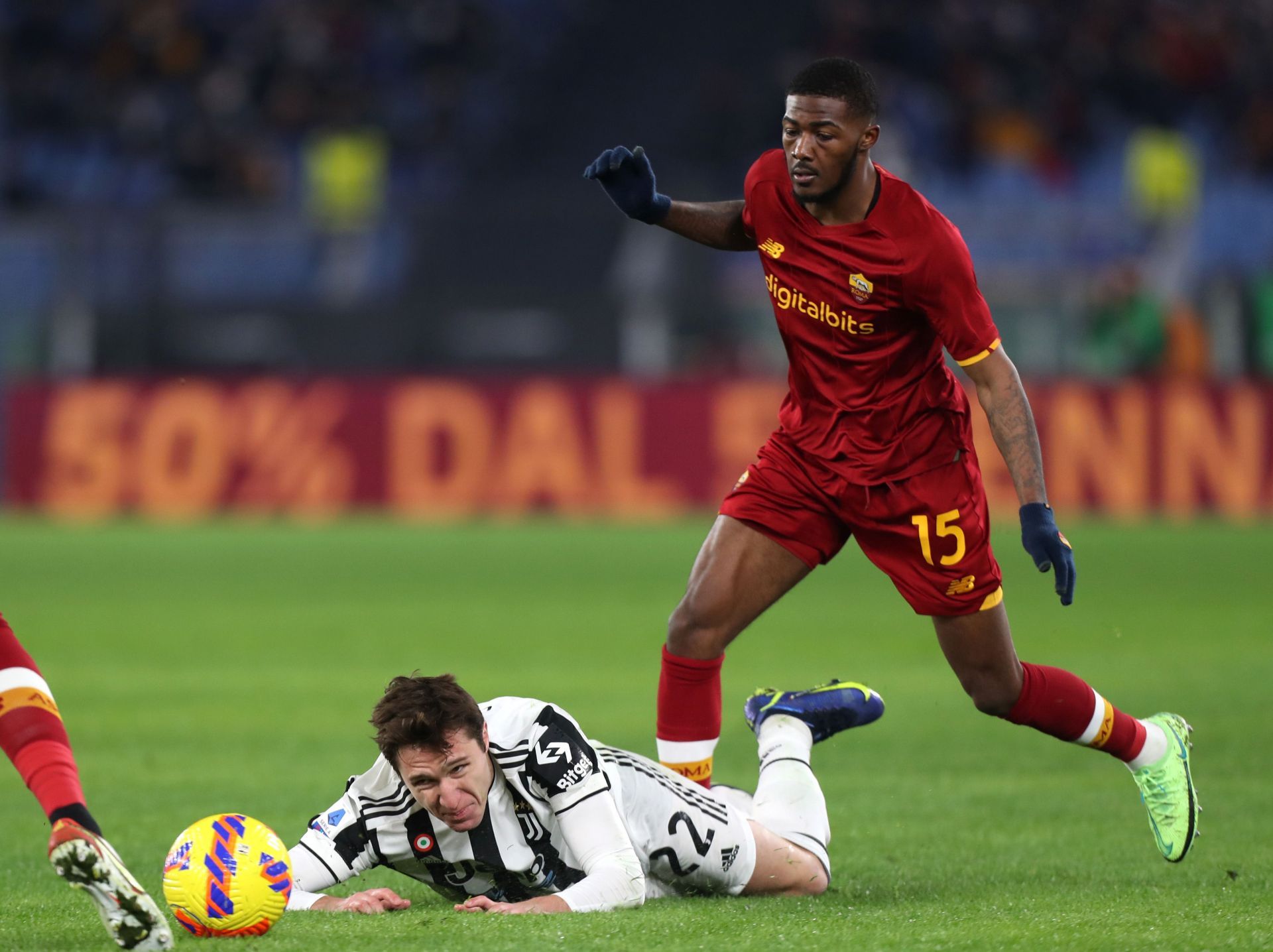 Federico Chiesa (#22) has been ruled out for the remainder of the season.