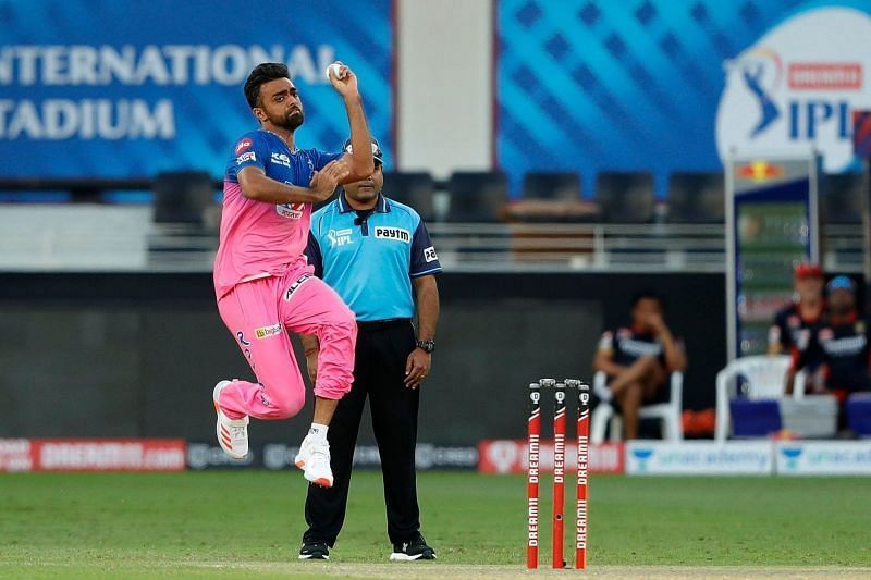 Jaydev Unadkat in action for Rajasthan Royals. Pic: IPLT20.COM