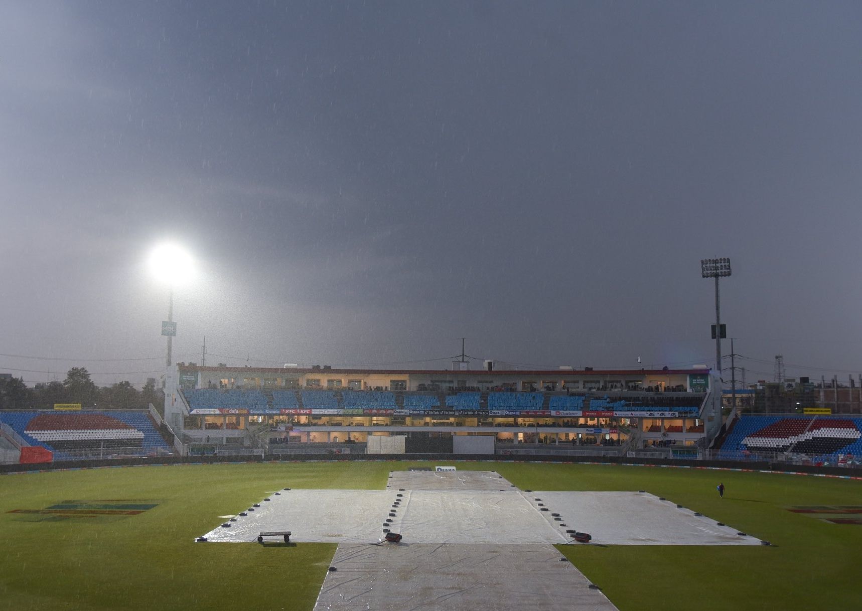 इस पिच पर गेंदबाजों के लिए कुछ भी नहीं था (Photo Credit - BCCI)