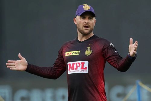 KKR head coach Brendon McCullum (Credit: BCCI/IPL)