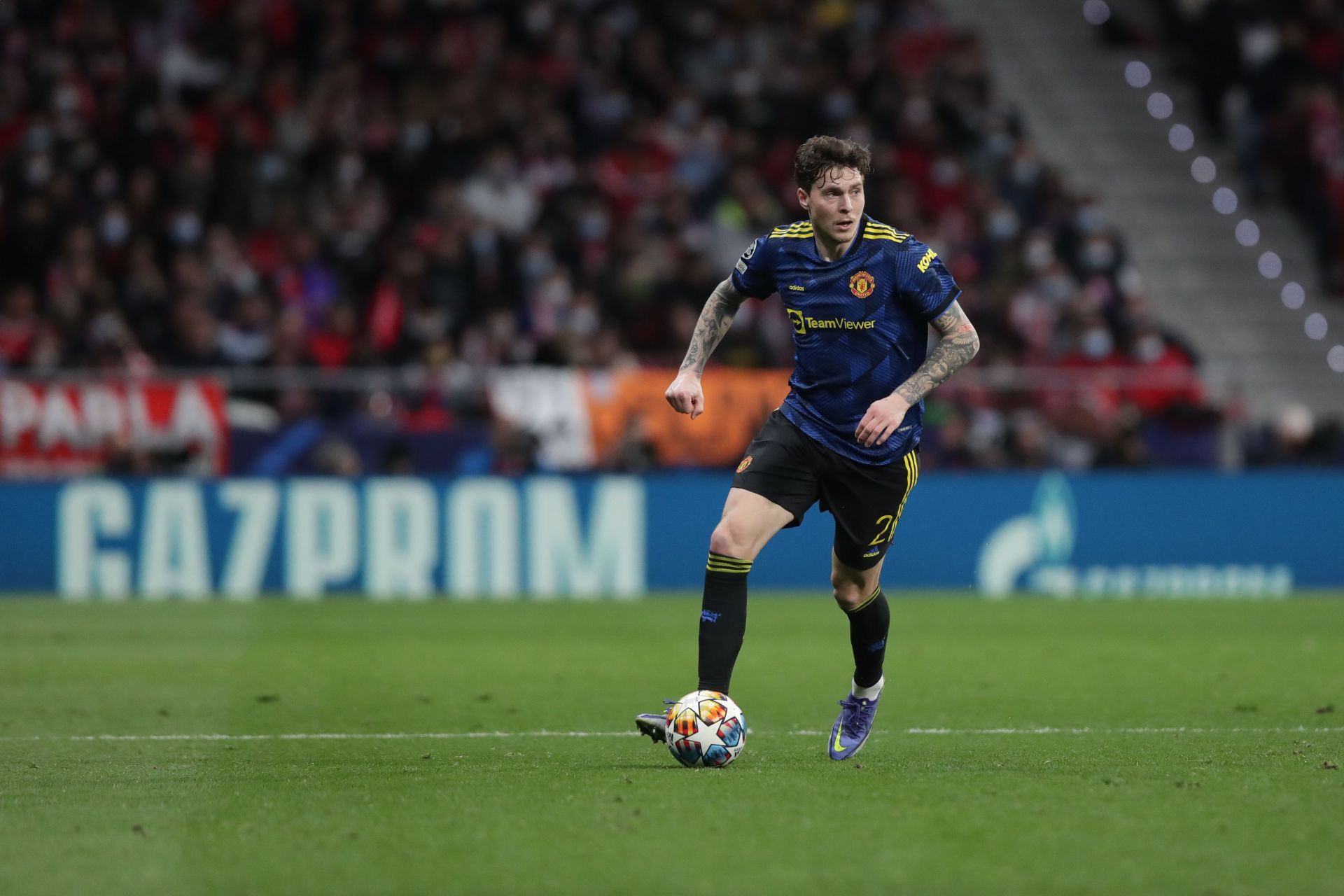 Lindelof would be looking to make amends for his mistake in the game against City