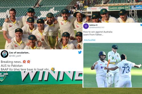 Twitter reactions to Pakistan's series loss.