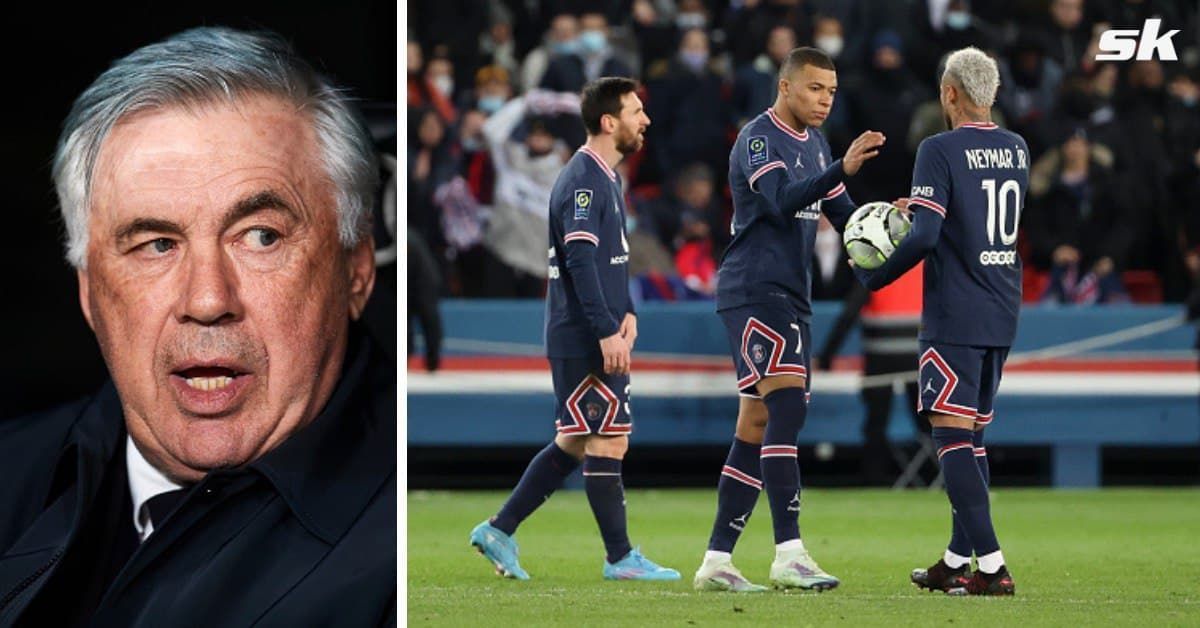 Carlo Ancelotti gives a glimpse of his masterplan against Paris Saint-Germain