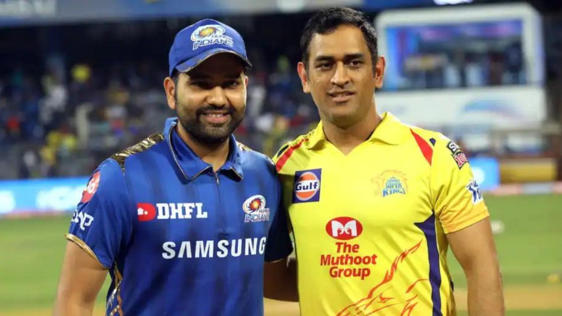 Rohit Sharma (L) and MS Dhoni have been highly successful as captains of their respective franchises. (P.C.: iplt20.com)