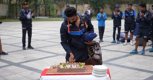 Team India contingent celebrates Ravindra Jadeja's outstanding performance. (PC: Instagram)