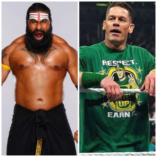 Veer competed against John Cena last year