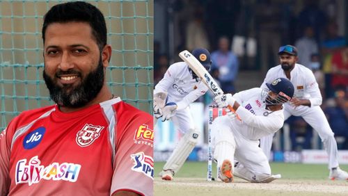 Wasim Jaffer (left) and Rishabh Pant (right, PC: Getty)