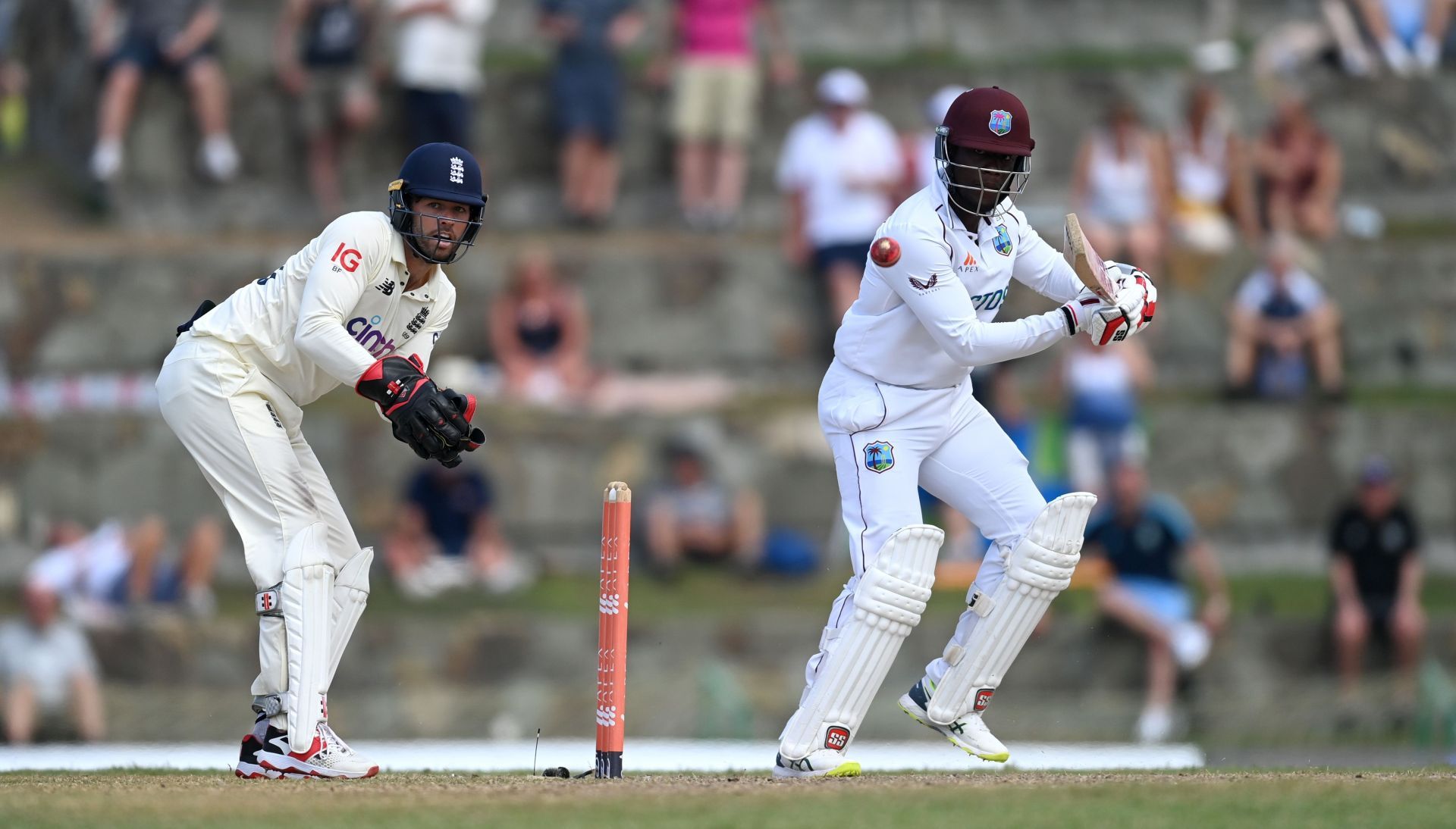 West Indies v England - 1st Test: Day Three