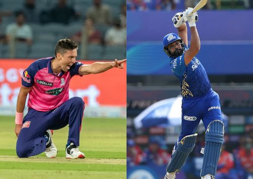 Trent Boult will go up against his former skipper Rohit Sharma in Navi Mumbai on Saturday (Picture Credits: IPL).