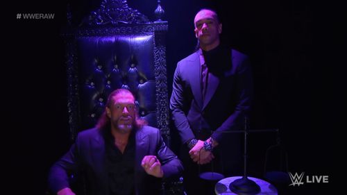 Edge (left) and Damian Priest (right)