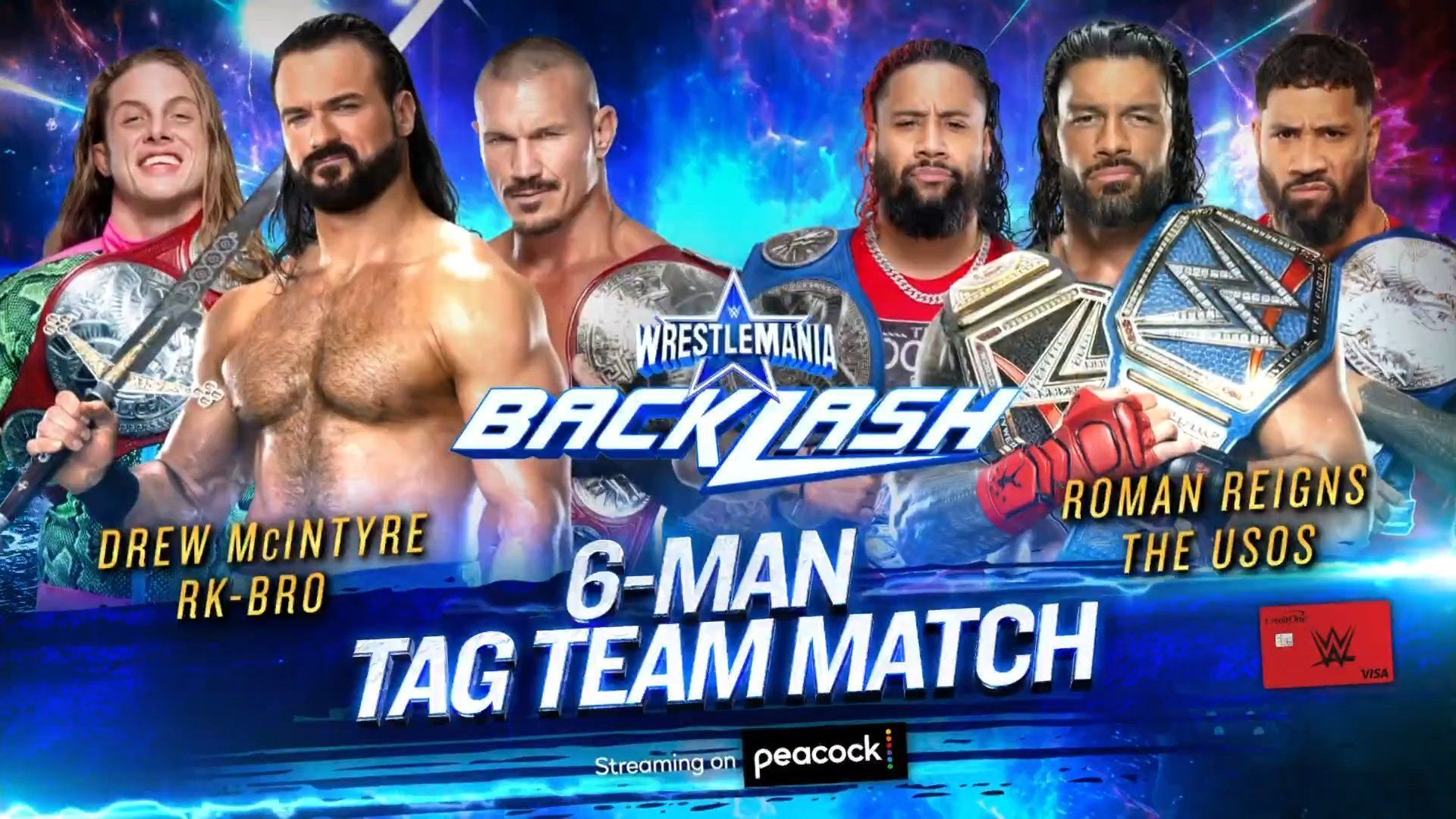 The new main event match set for WrestleMania Backlash