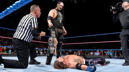 Baron Corbin defeats AJ Styles for the United States Championship