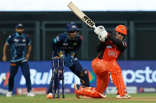 Abhishek Sharma's enterprising knock helped Sunrisrers Hyderabad post a massive score [P/C: iplt20.com]