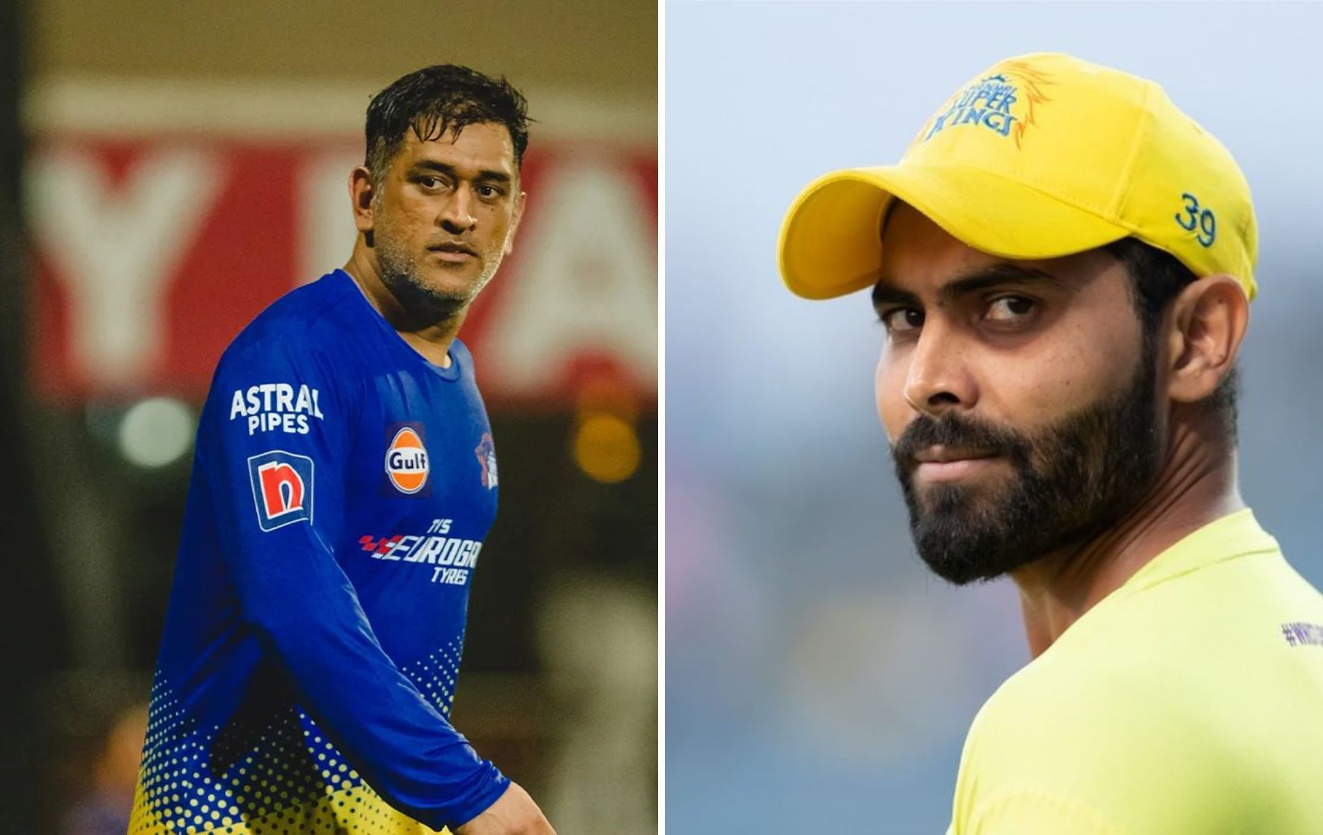 MS Dhoni (L) and Ravindra Jadeja (Pics: Instagram)