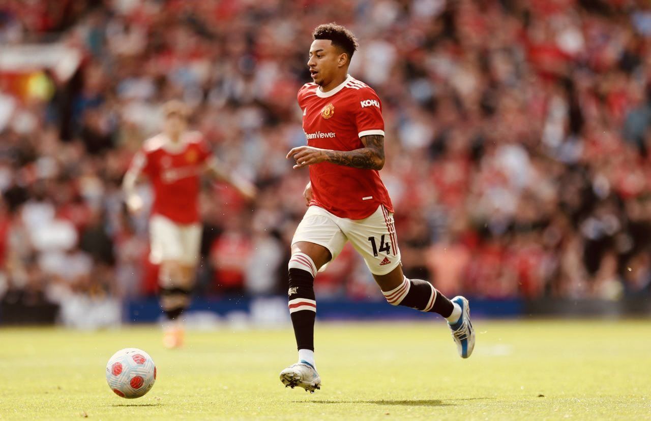Jesse Lingard in action against Norwich (courtesy: Manchester United)