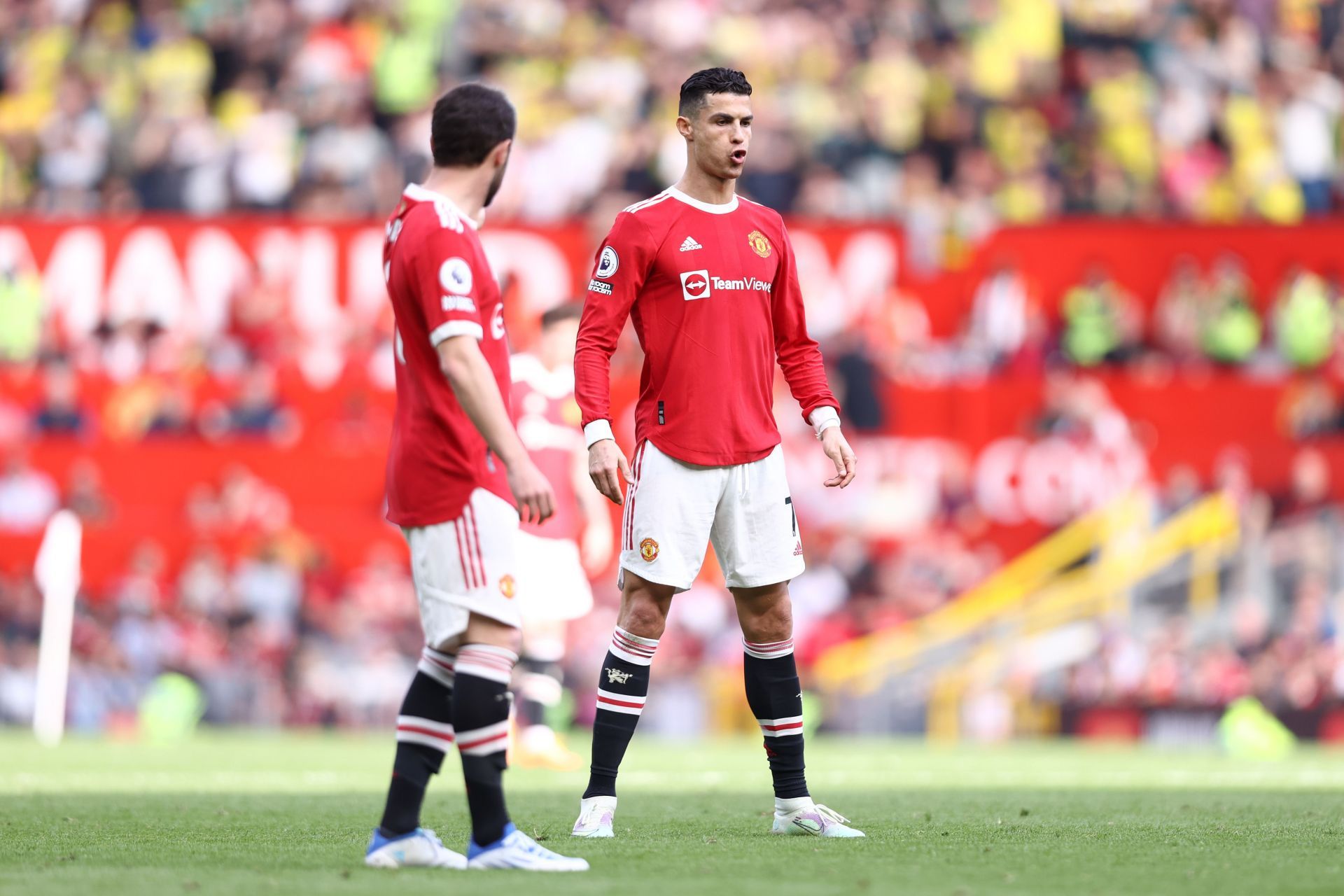 Cristiano Ronaldo was on inspired form at Old Trafford on Saturday.