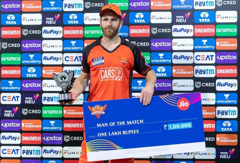 Kane Williamson was chosen as the Player of the Match [P/C: iplt20.com]