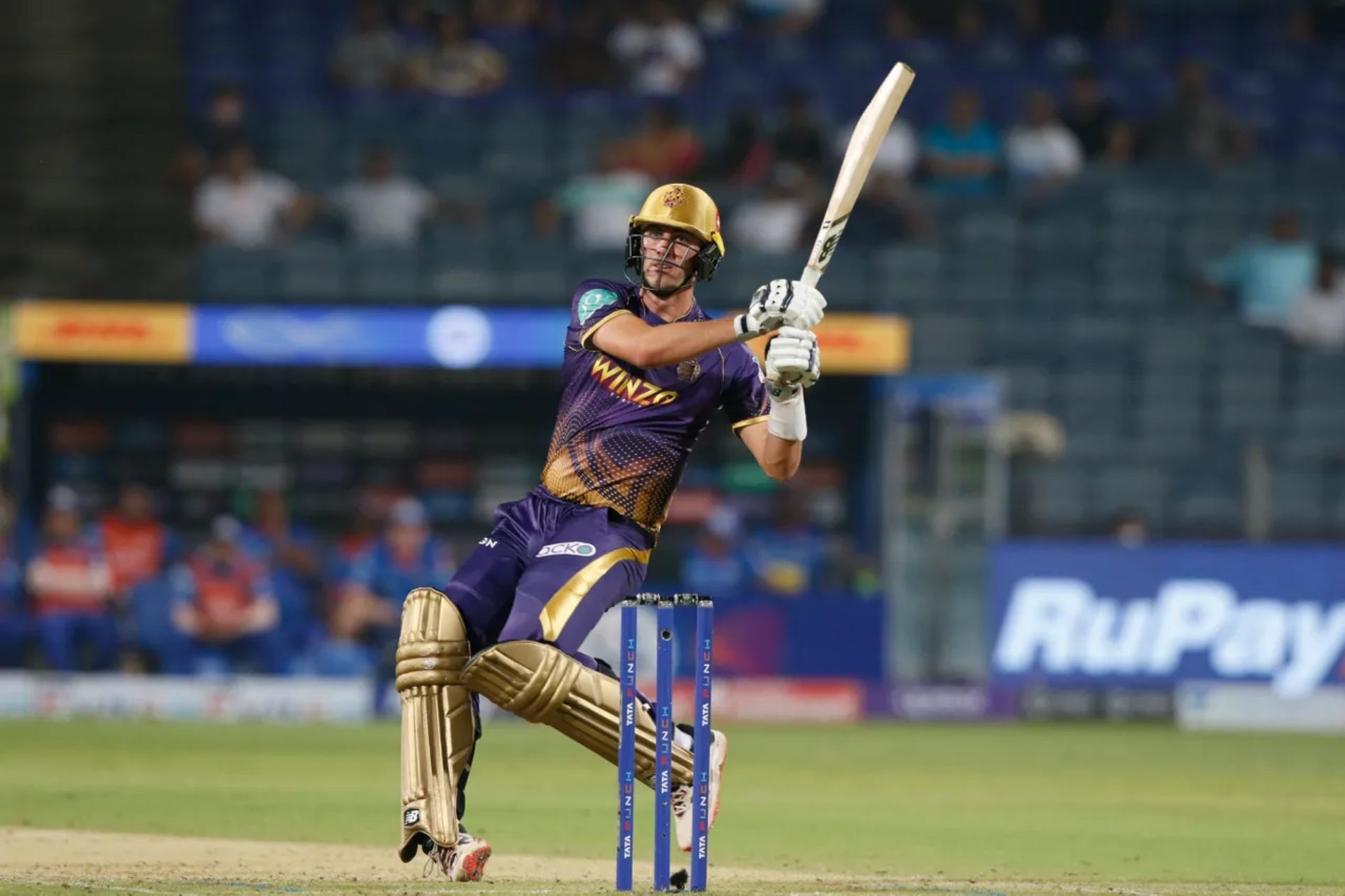 Pat Cummins played an extraordinary knock for KKR. Pic: IPLT20.COM