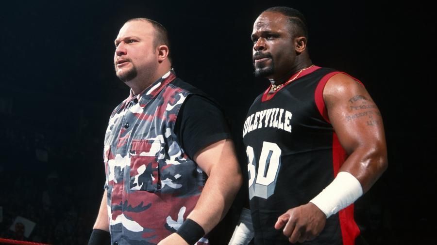 The Dudley Boyz (Bubba Ray and D-Von)