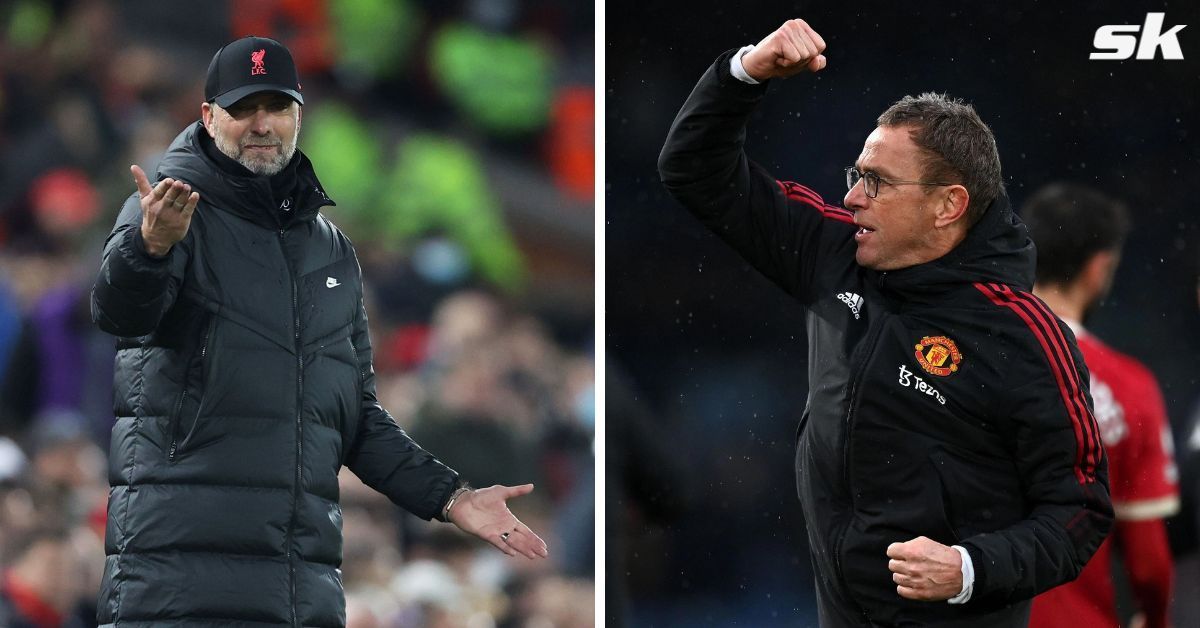 Ralf Rangnick has claimed credit for much of Jurgen Klopp&#039;s squad at Liverpool. 