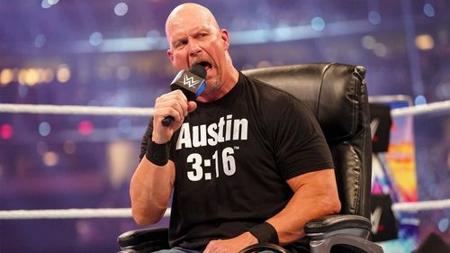 Stone Cold Steve Austin at WrestleMania 38