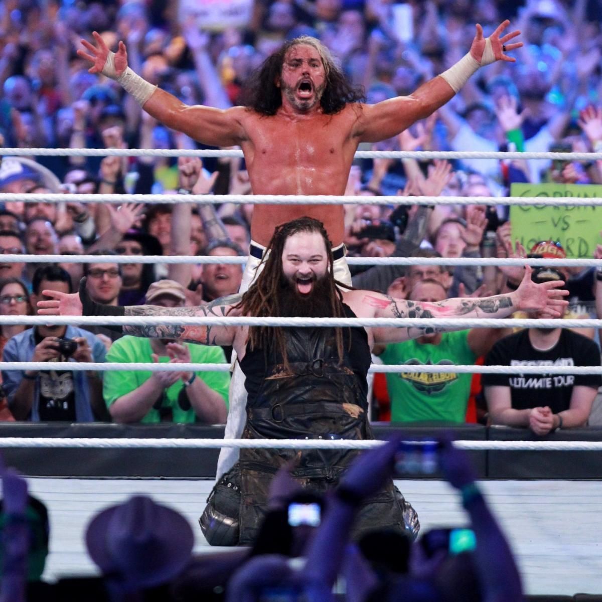 Winning with the help of former enemy, Bray Wyatt, Matt Hardy's victory was used to set up a tag team made up of the two old rivals