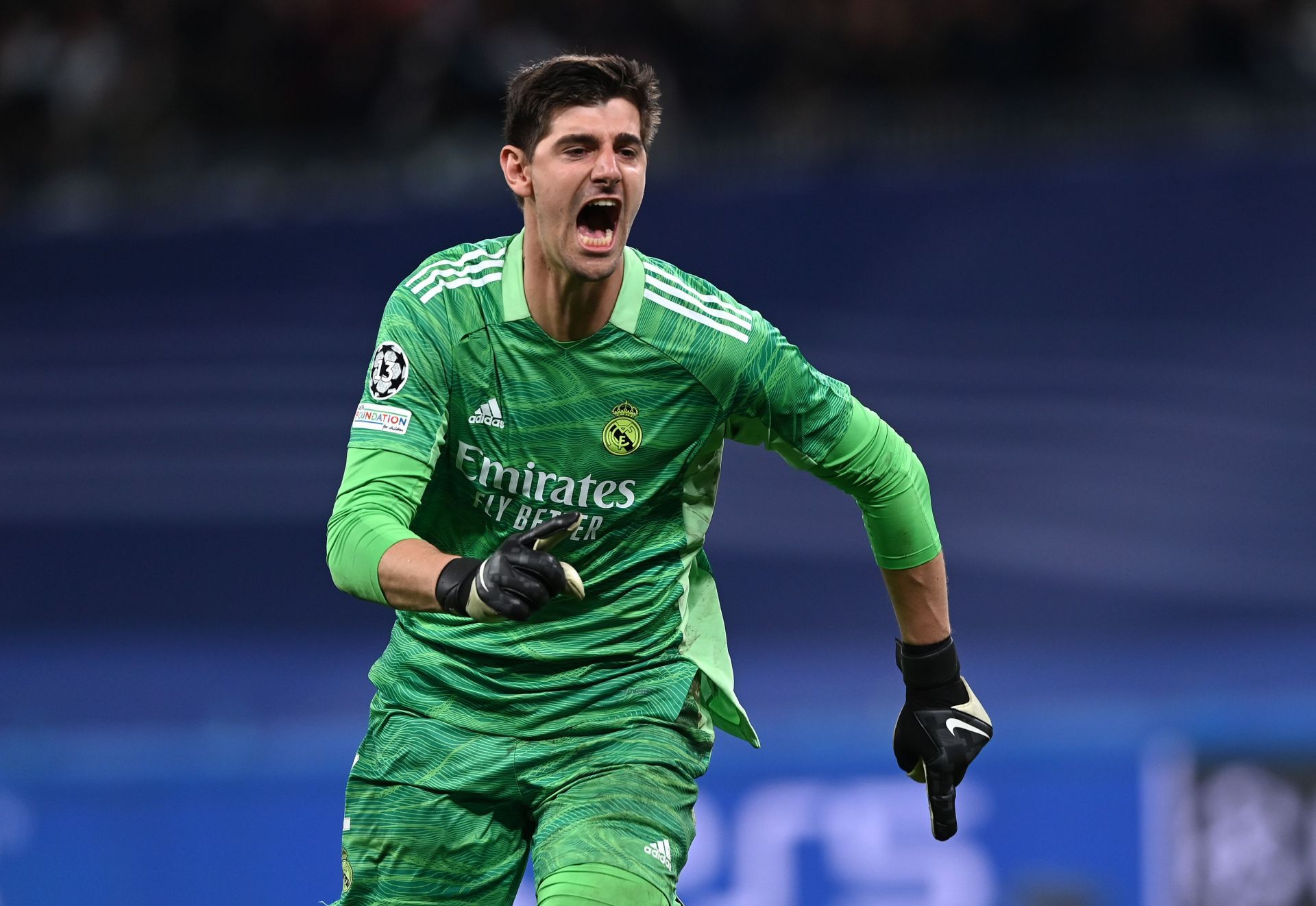 Thibaut Courtois believes Barcelona were lucky to win at the Santiago Bernabeu,