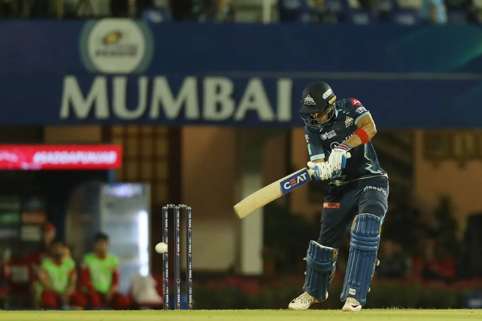 Shubman Gill was brilliantly caught by Rahul Tripathi at cover [P/C: iplt20.com]