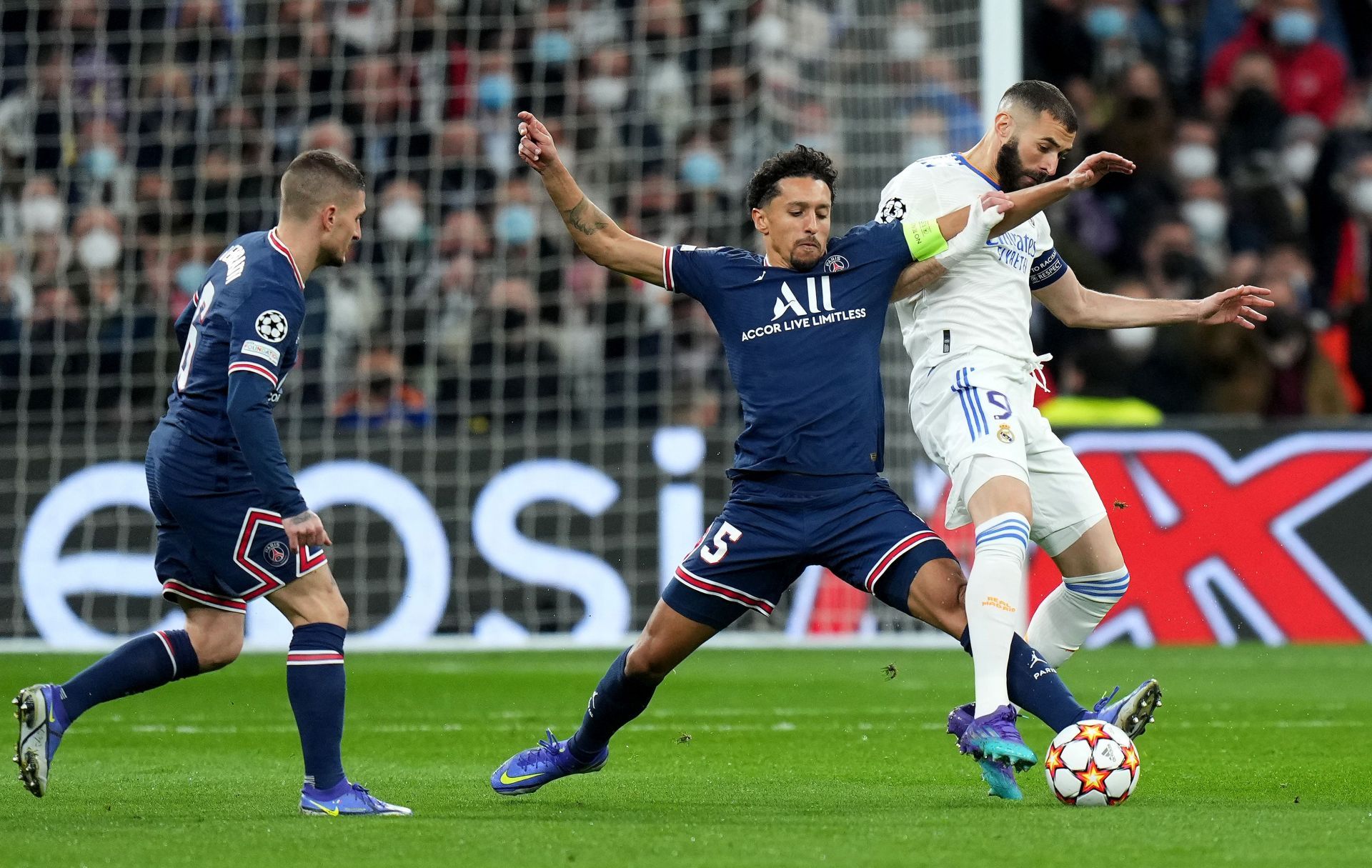 Real Madrid v Paris Saint-Germain: Round Of Sixteen Leg Two - UEFA Champions League