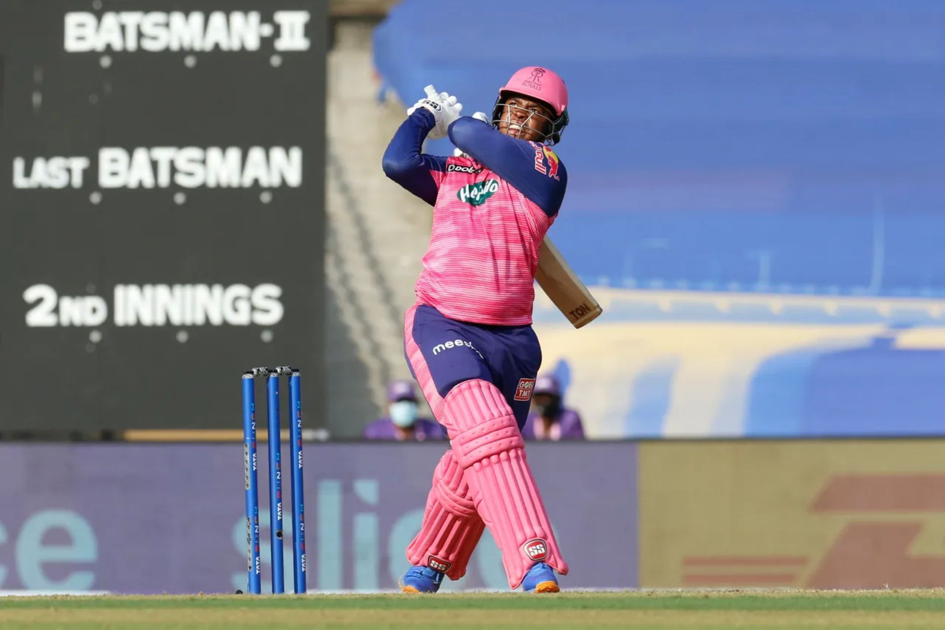 RR batter Shimron Hetmyer has played some fantastic cameos. Pic: IPLT20.COM