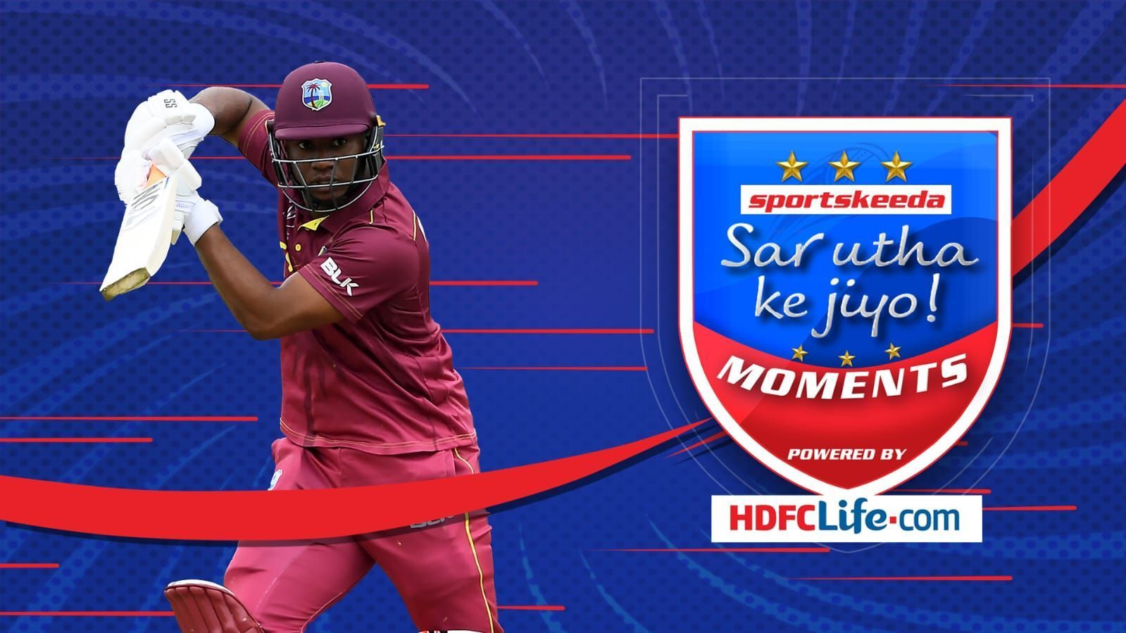 Evin Lewis features in this week&#039;s HDFC Life moments