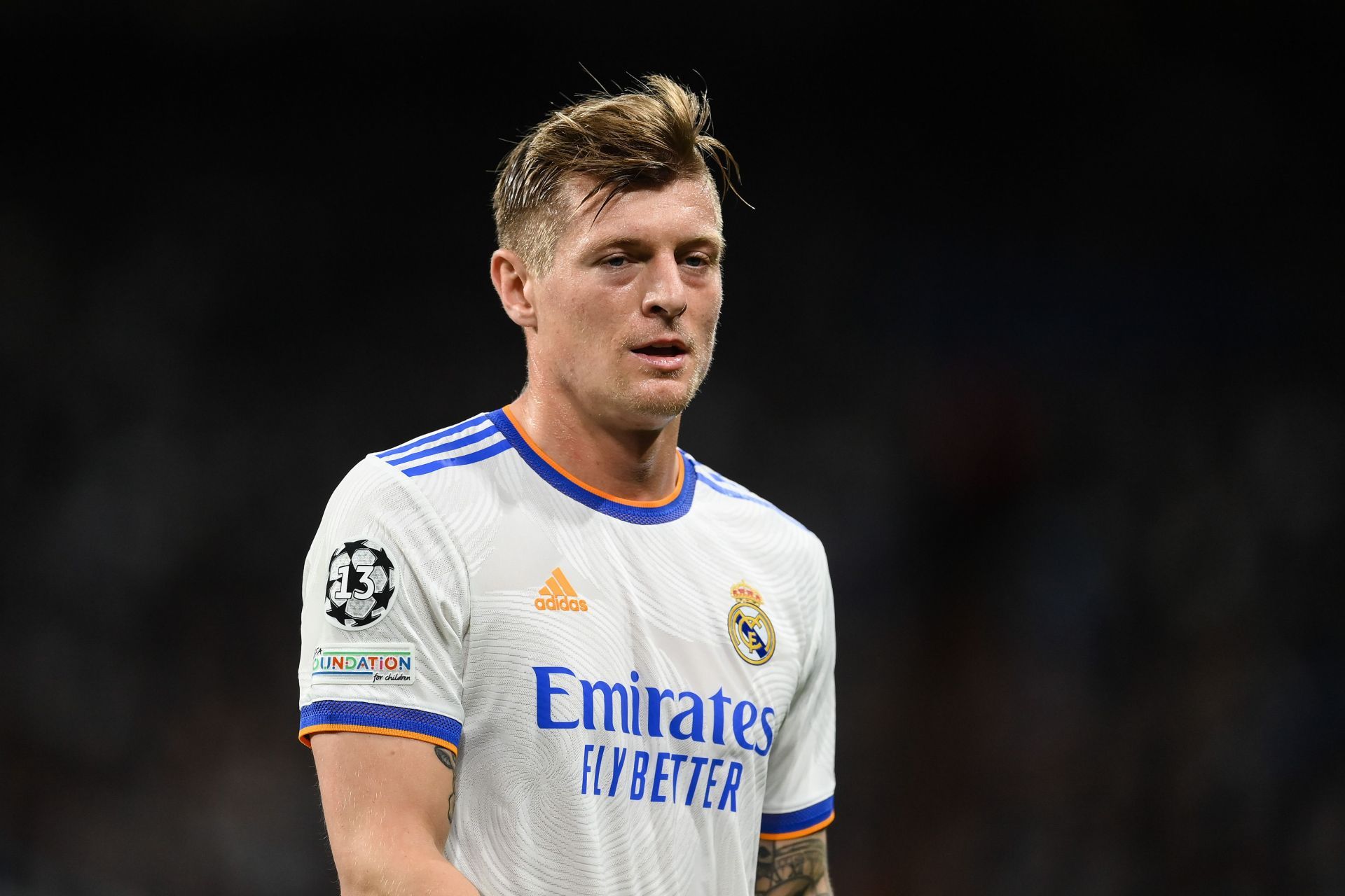 Toni Kroos came off the bench against Espanyol.