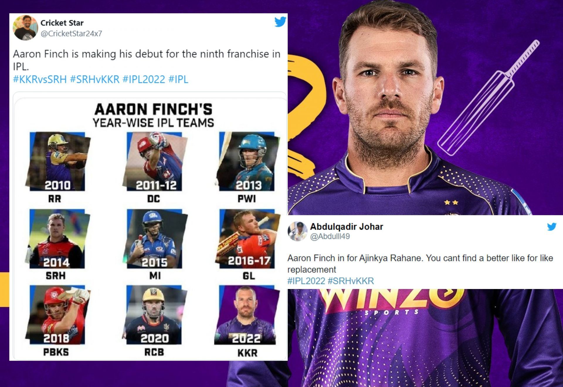 Twitter reactions for game 25 of IPL 2022