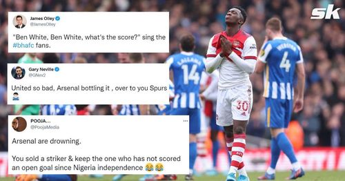 Twitter makes a mockery out of Gunners' latest misery