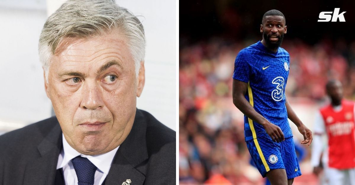 Real Madrid boss Carlo Ancelotti refuses to comment on Antonio Rudiger