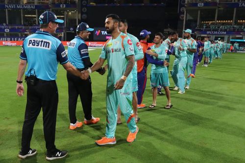 LSG beat DC by six wickets in Thursday’s IPL 2022 match. Pic: IPLT20.COM