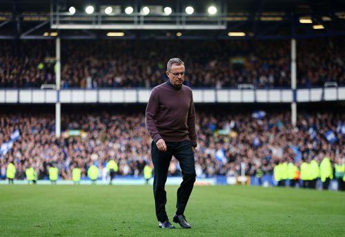 Manchester United interim manager Ralf Rangnick.