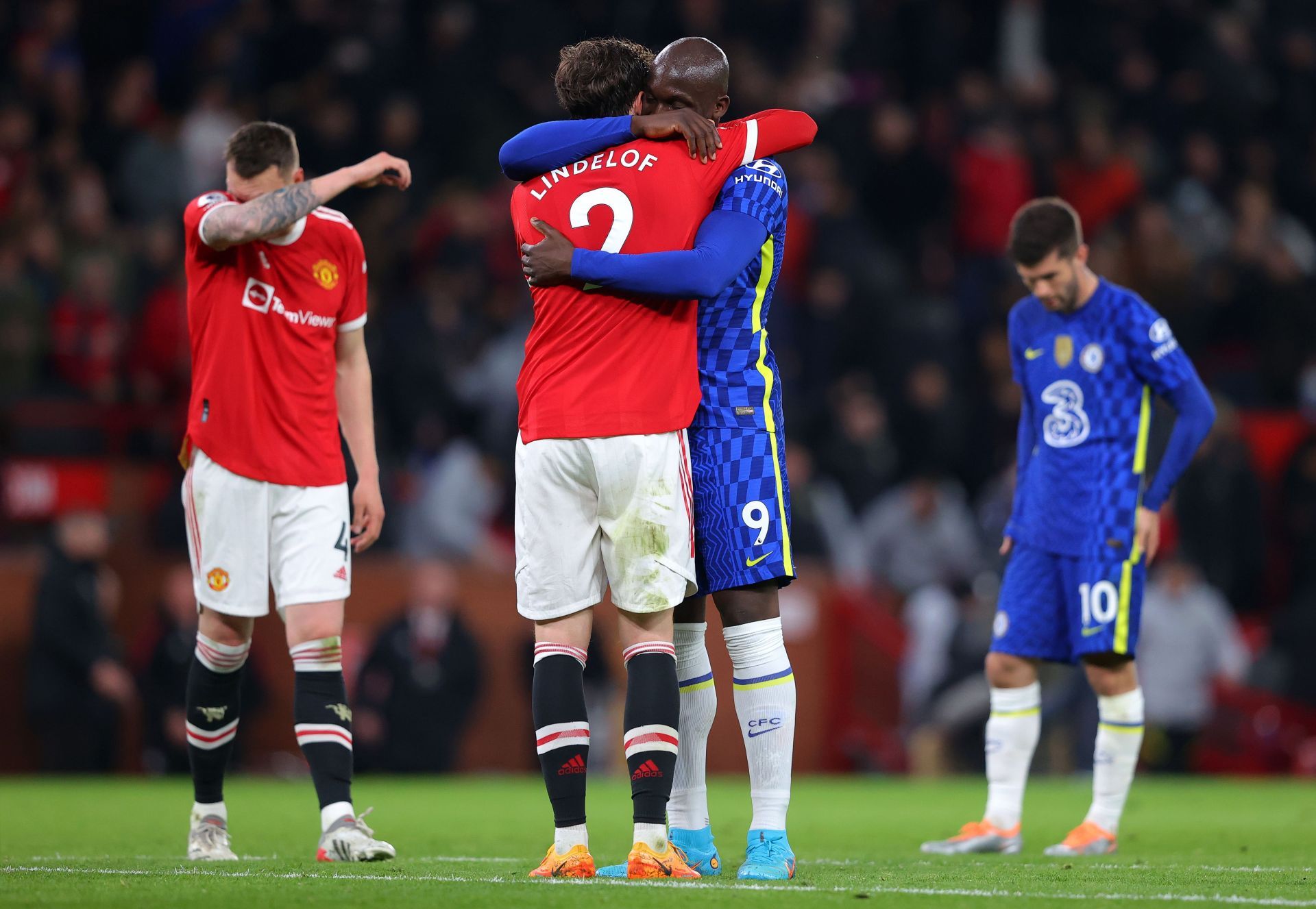 The Blues played out a 1-1 dtraw with Manchester United yesterday