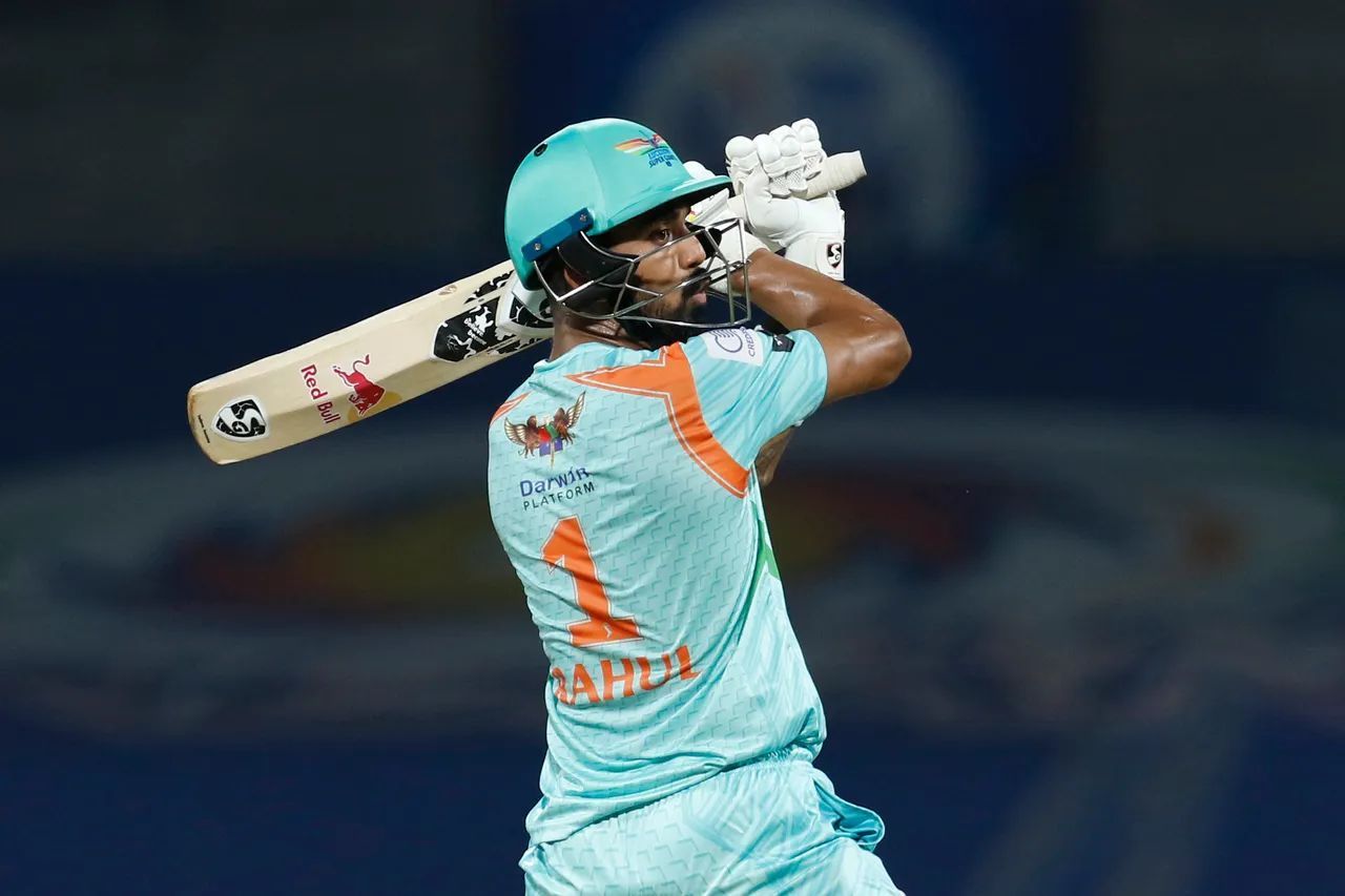 KL Rahul scored his maiden half-century for the Lucknow Super Giants in IPL 2022 (Image Courtesy: IPLT20.com)