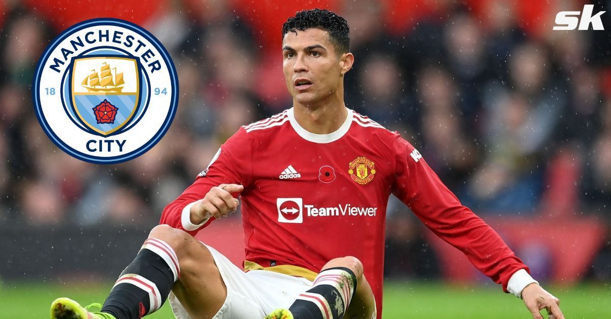 Former Manchester City striker claims that the Cityzens tricked Manchester United into signing Cristiano Ronaldo.